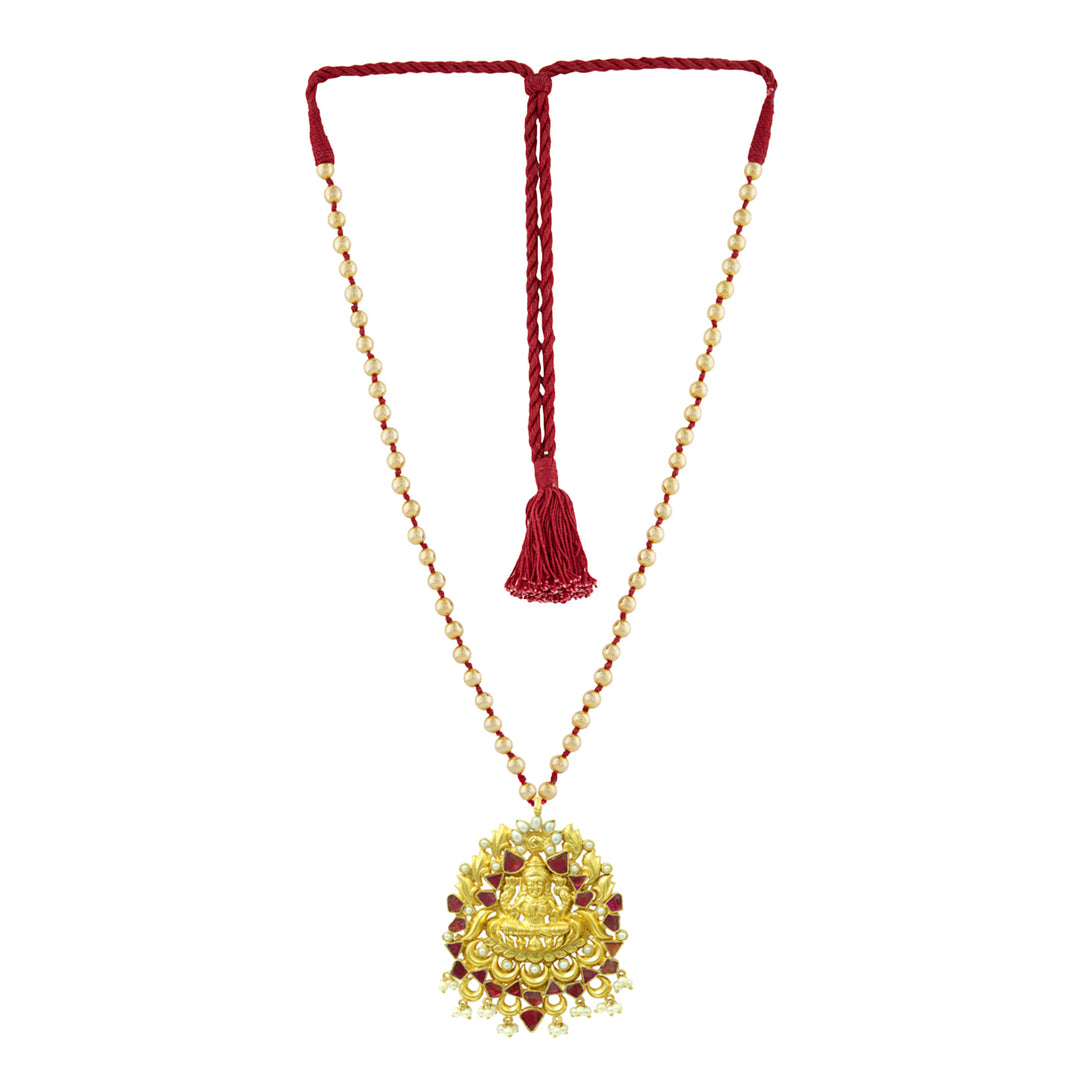 Rukmini Temple Mandala Necklace