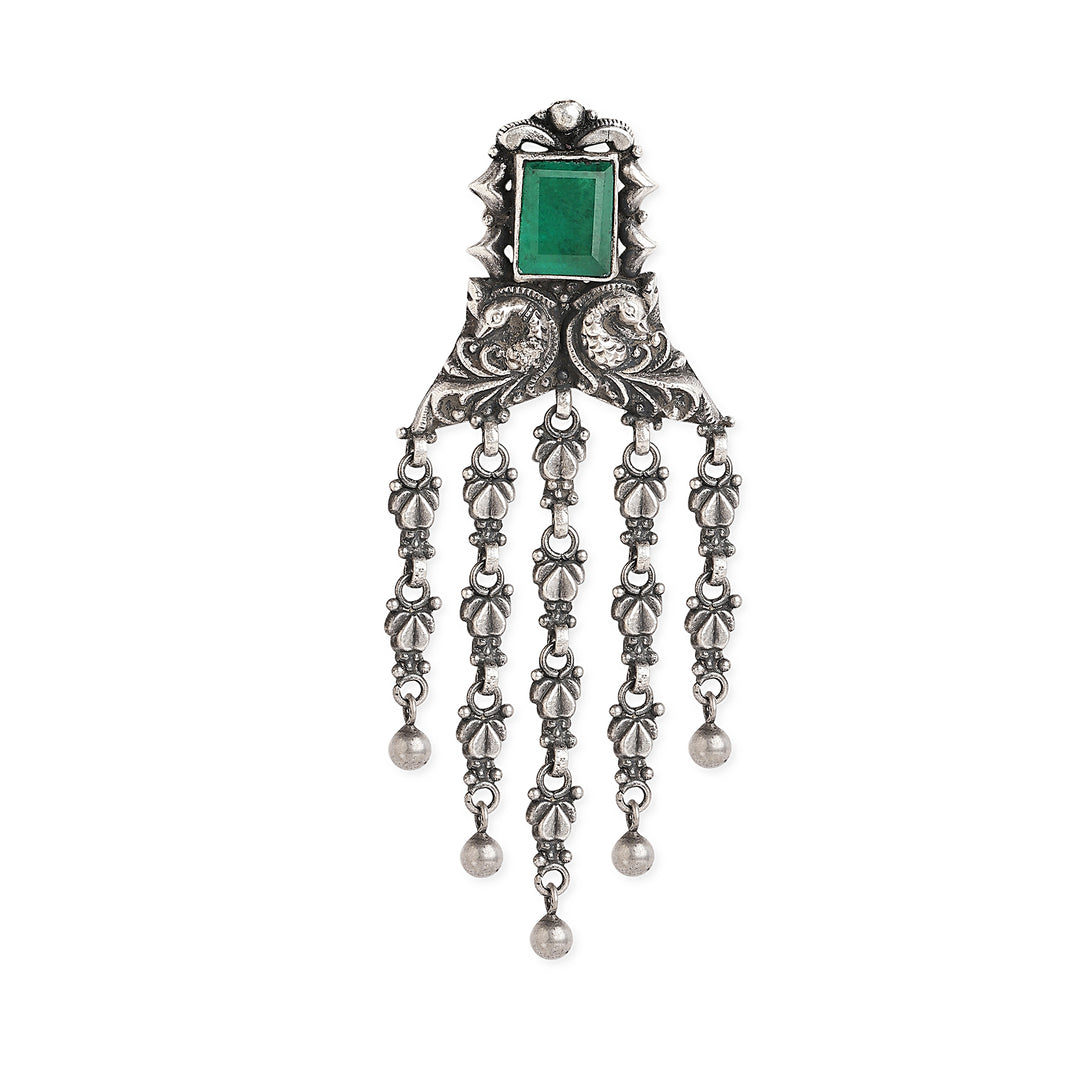 Mayur Emerald Pendant