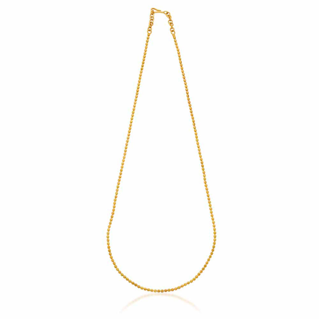 Gold Plated Ball Chain