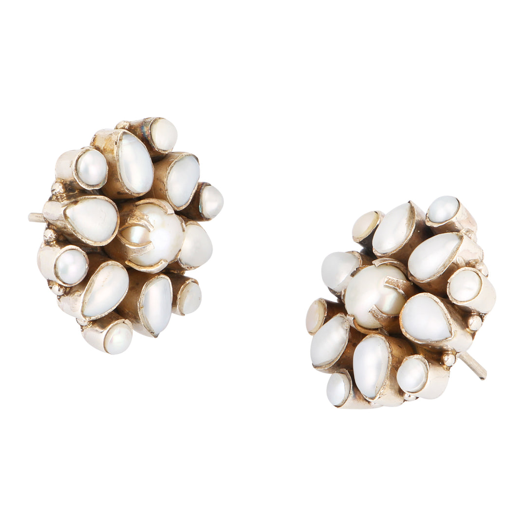 Mani Mother Of Pearl Studs