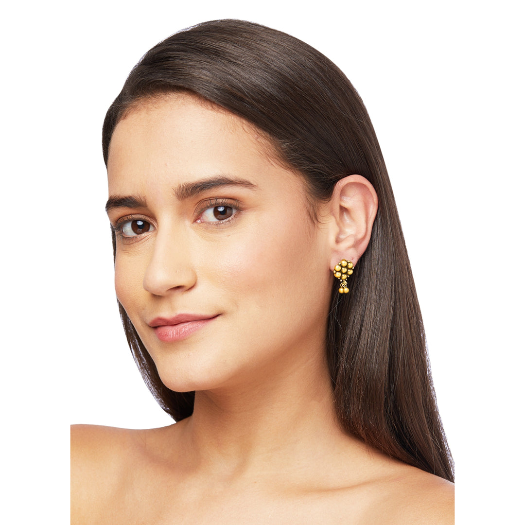 Kudi Ghungroo Gold Plated Earring