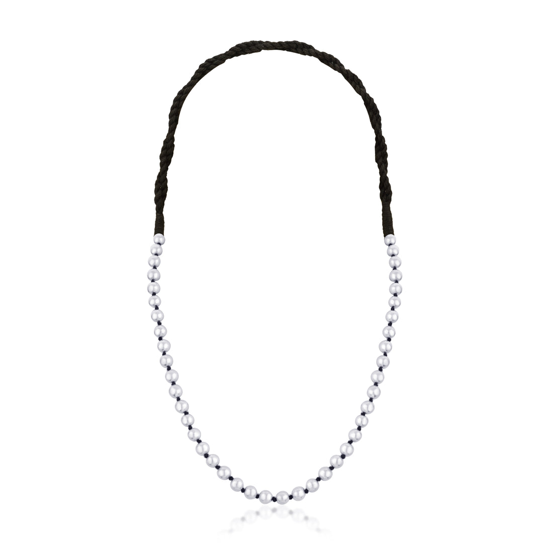 Single Round Bead Necklace