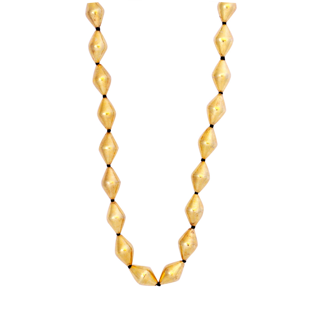 Real gold dholki beads Clearance