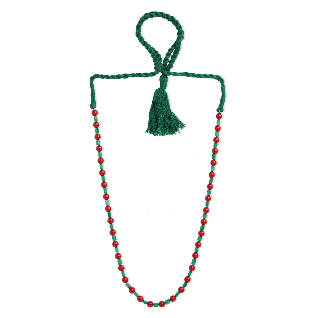 Radical Red Pearl Necklace