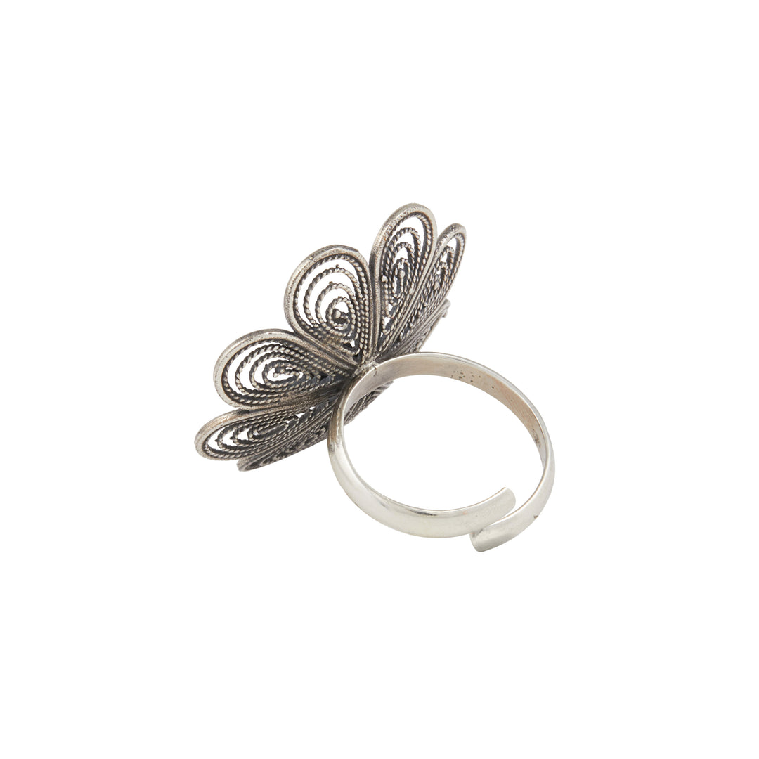 Floral Quilling Ring