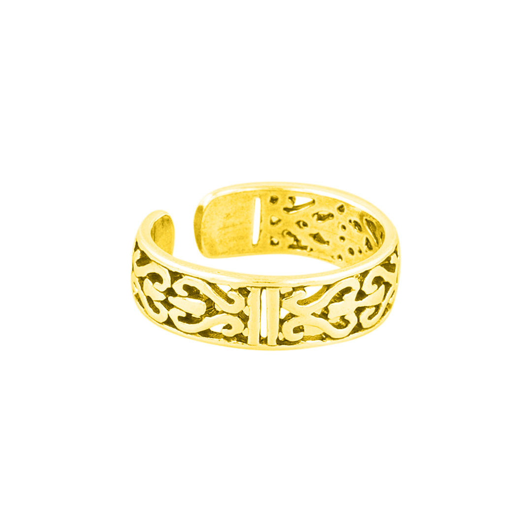 Gold Plated Tejaswita Toe Ring