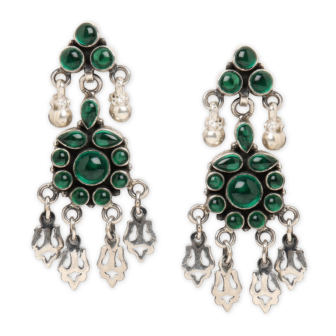 Midori Emerald Drop Earrings